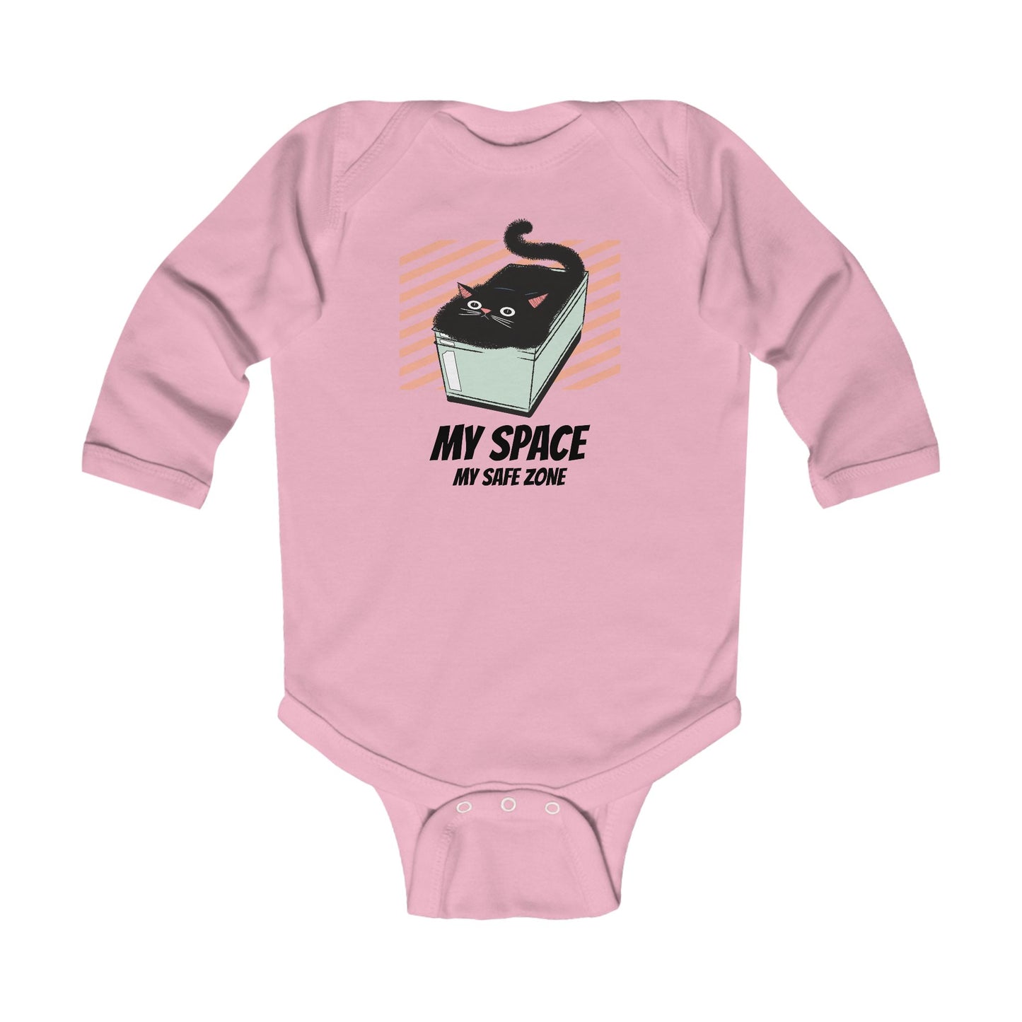 Cute Cat Themed Infant Bodysuit