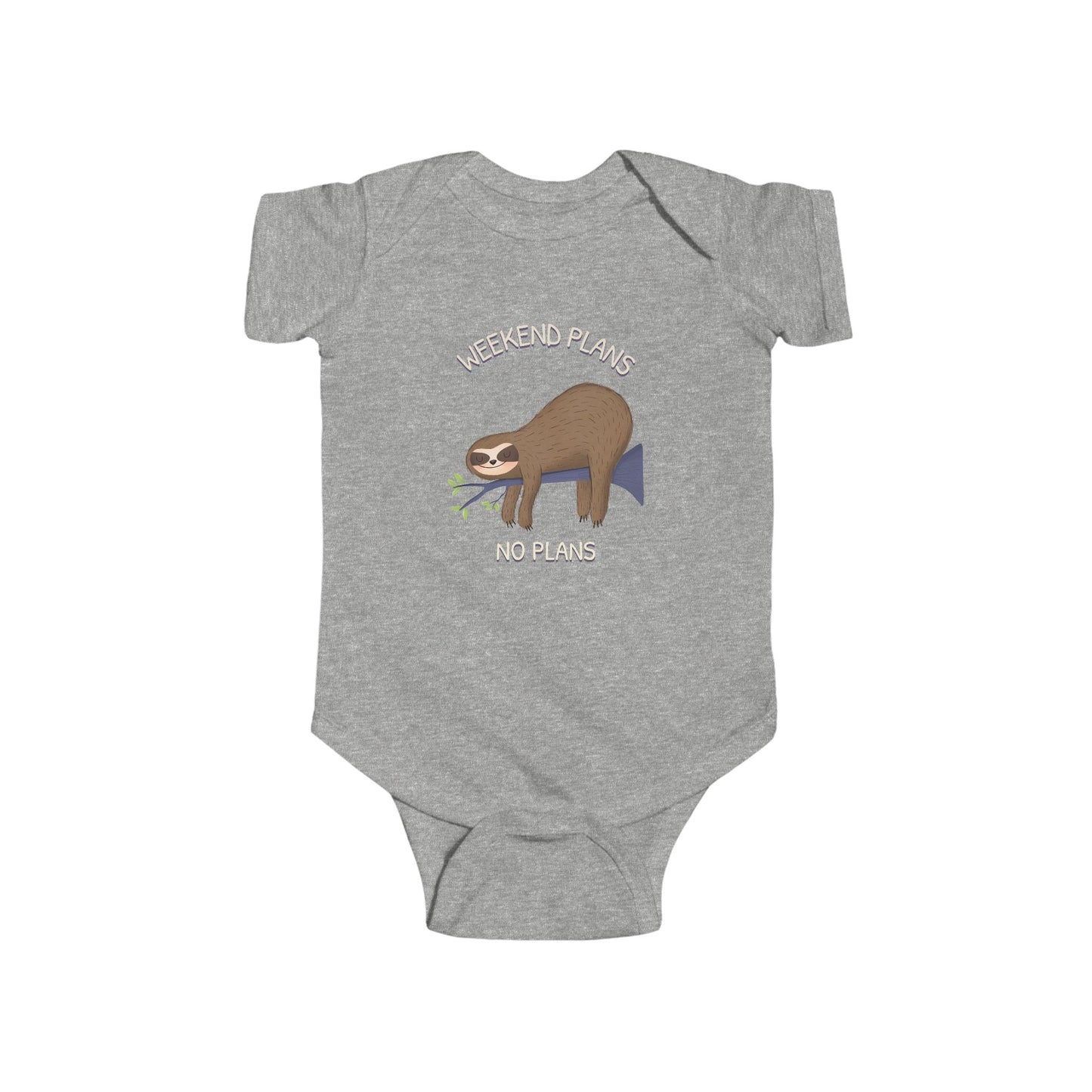 sloth infant onesie