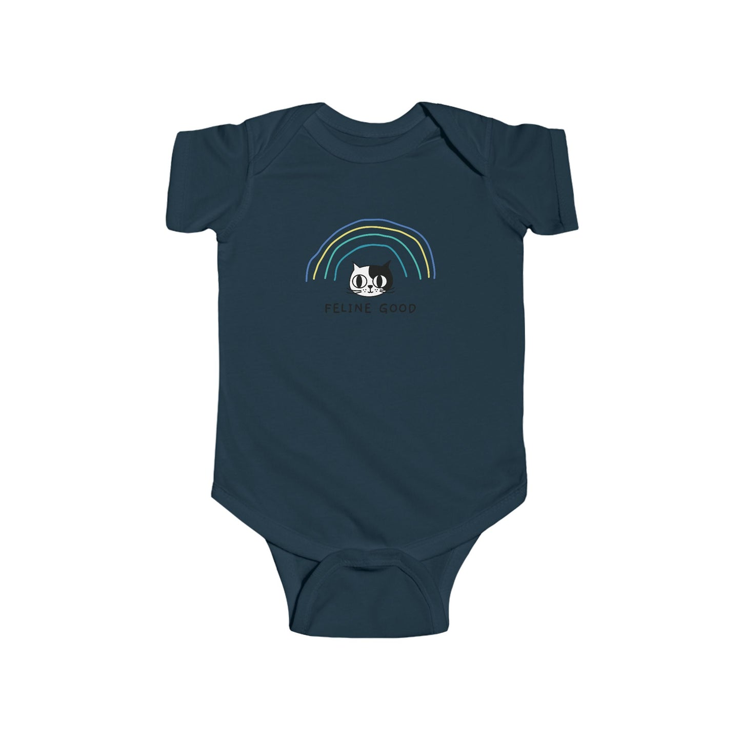 Feline good baby onesie