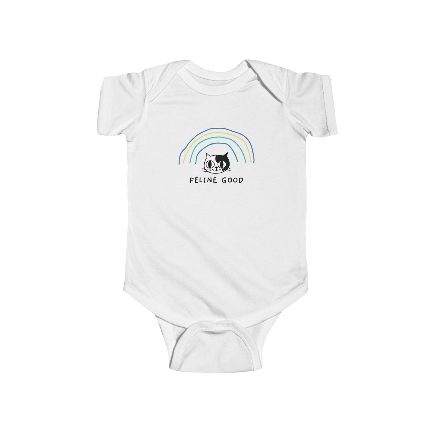 Feline good baby onesie