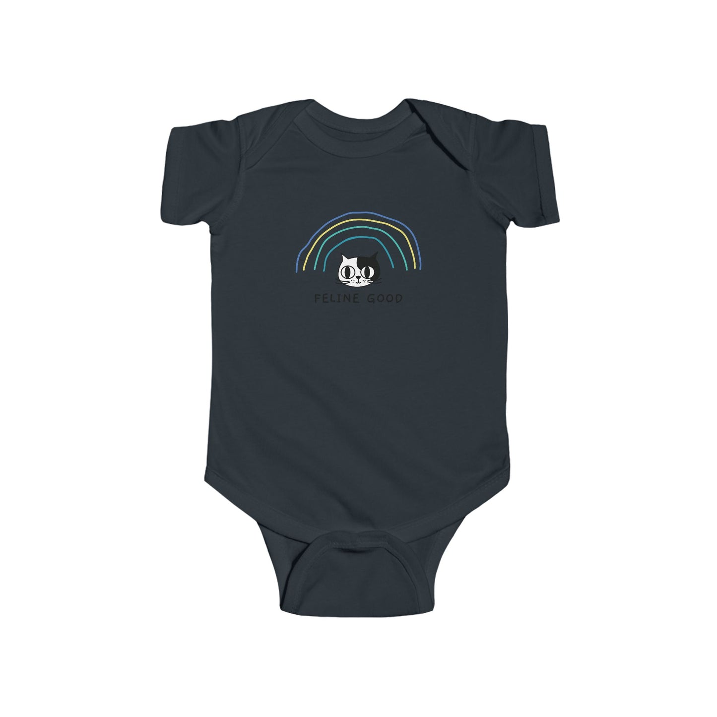 Feline good baby onesie