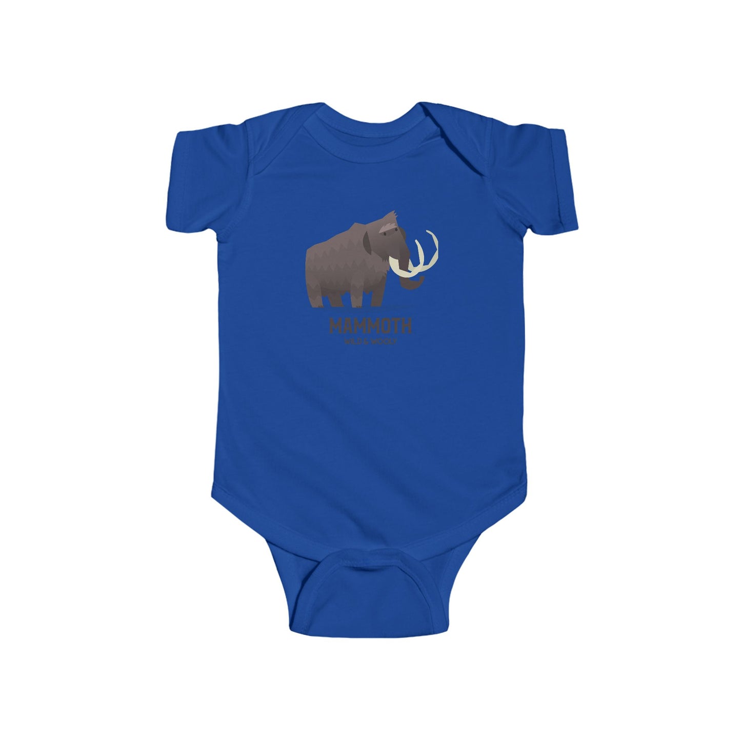 mammoth baby onsie