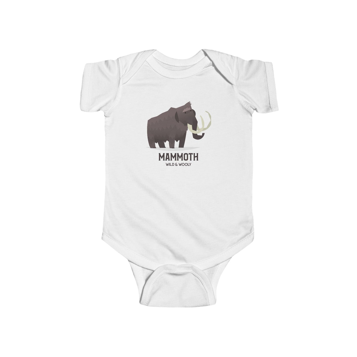 mammoth baby onsie