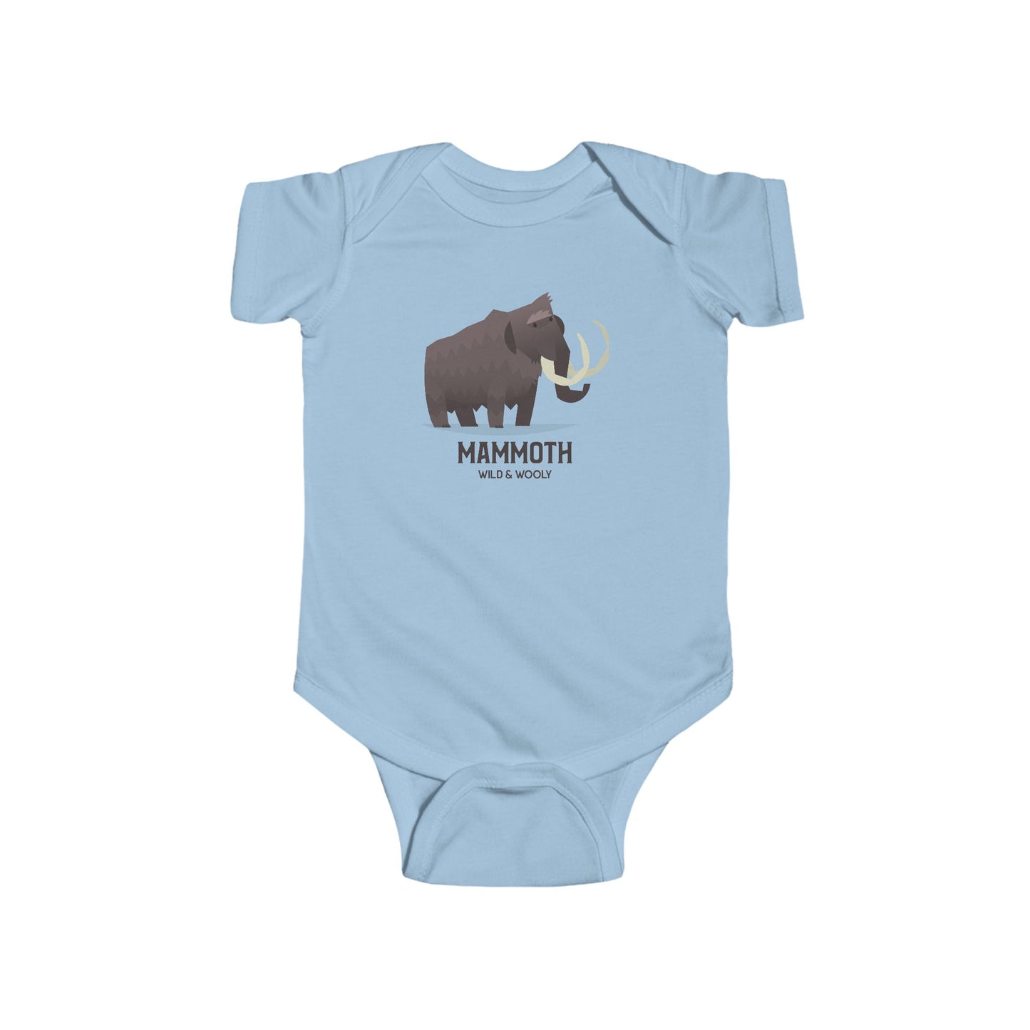 mammoth baby onsie