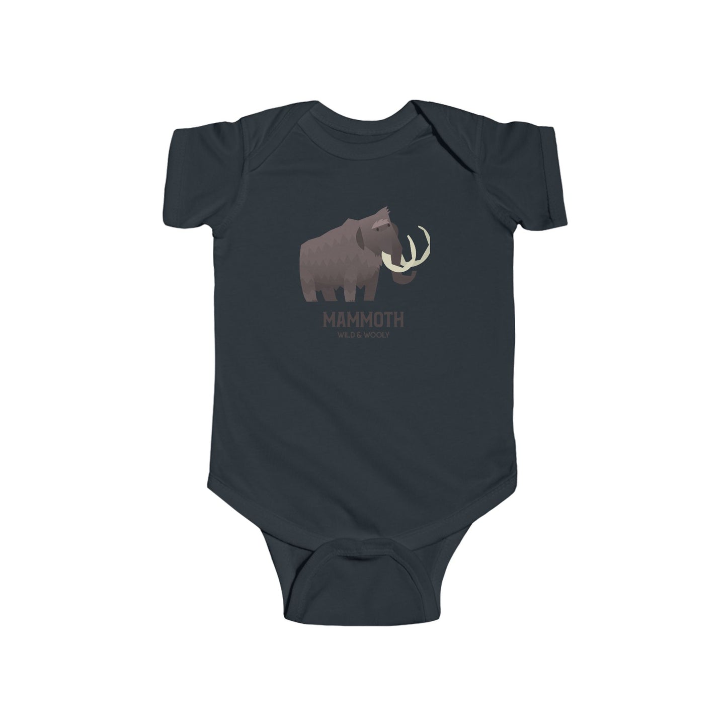 mammoth baby onsie