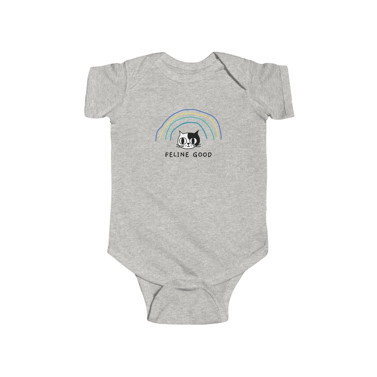 Feline good  baby onesie