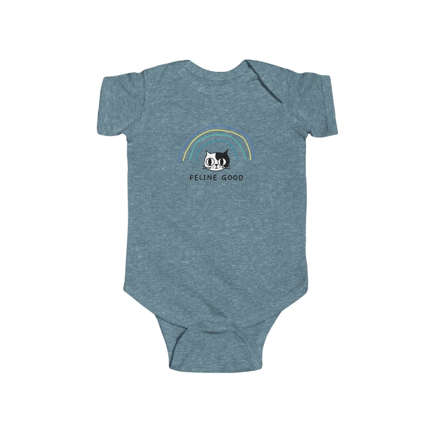 Feline good  baby onesie