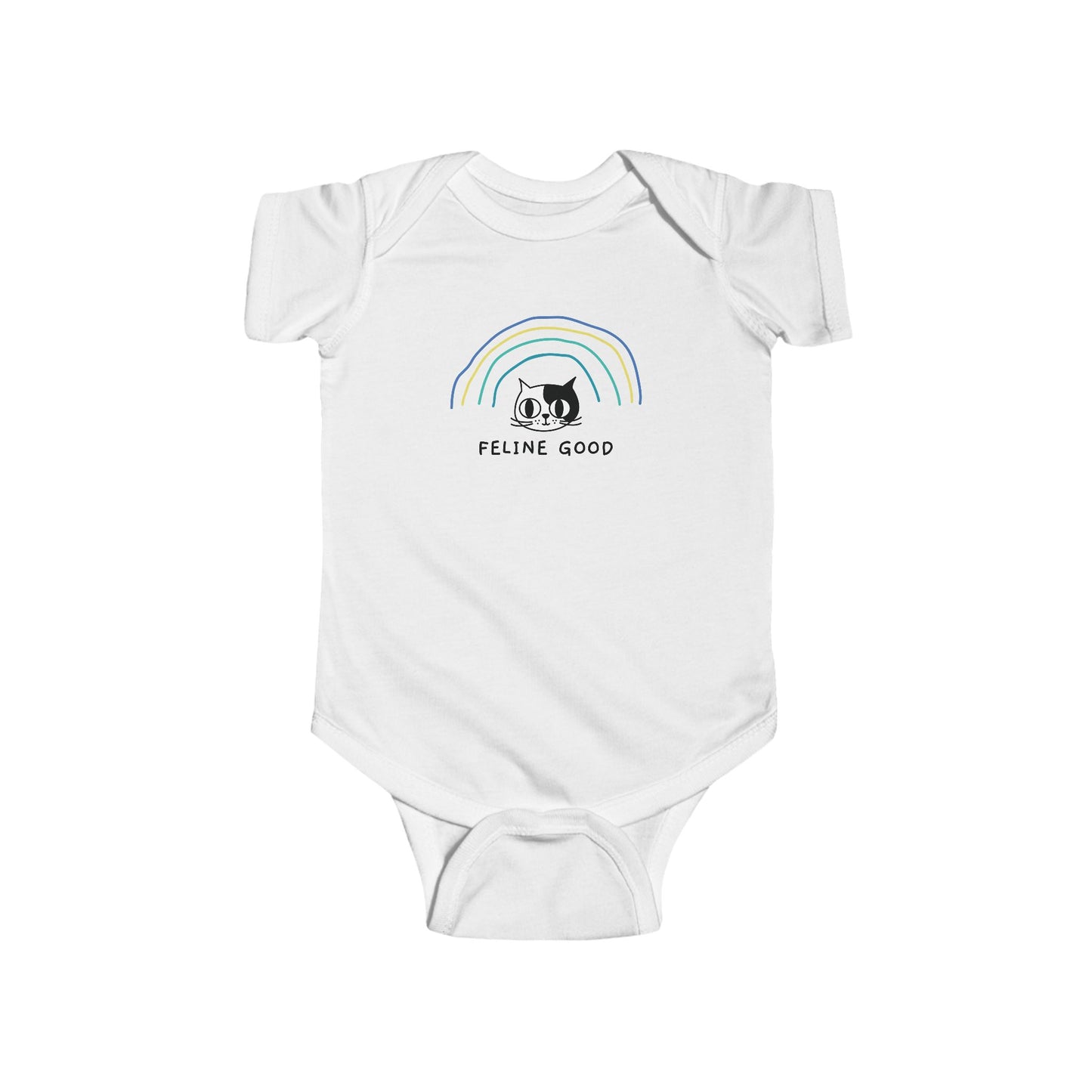 Feline good  baby onesie