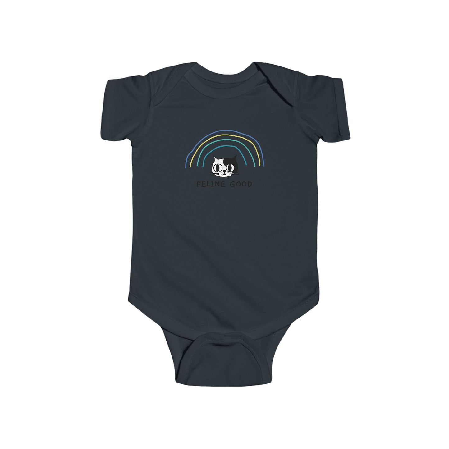 Feline good  baby onesie