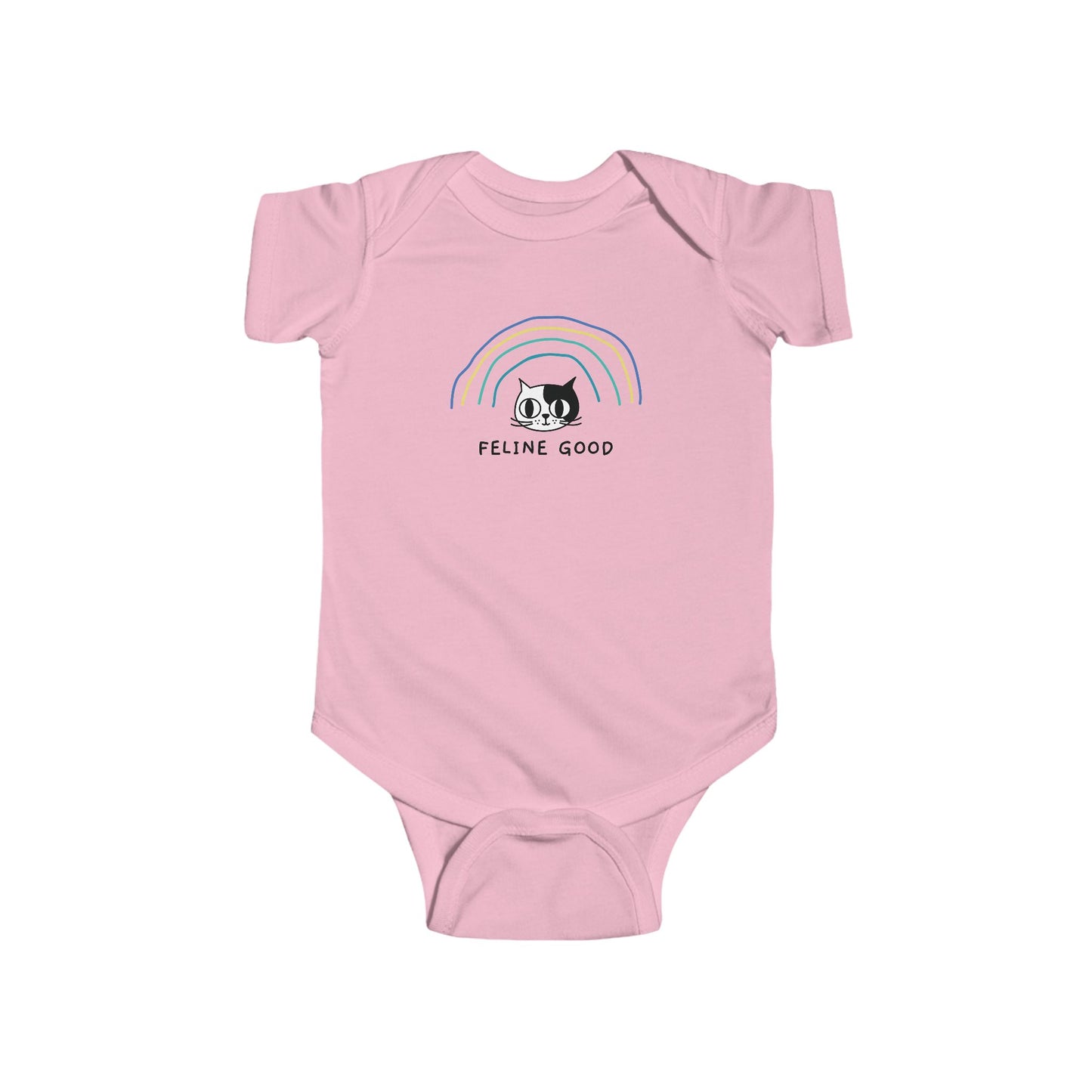 Feline good  baby onesie