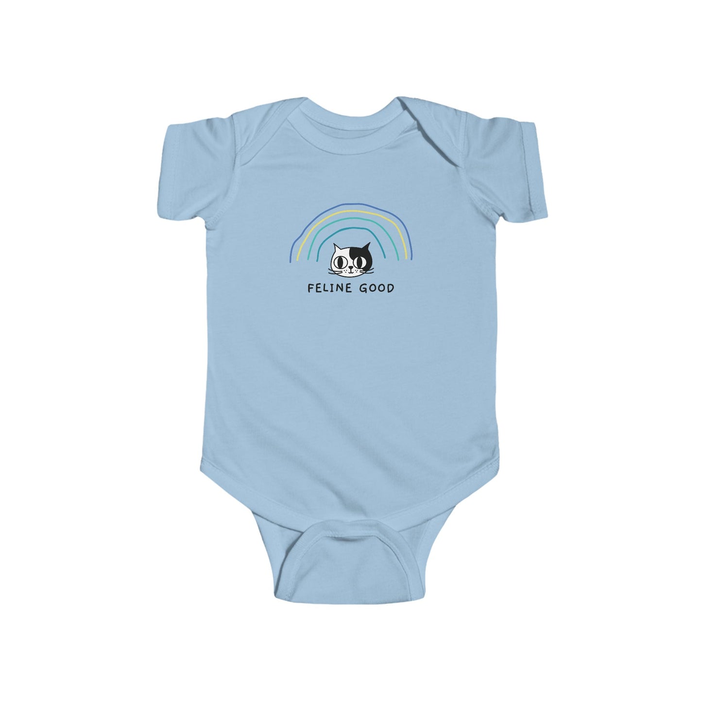 Feline good  baby onesie