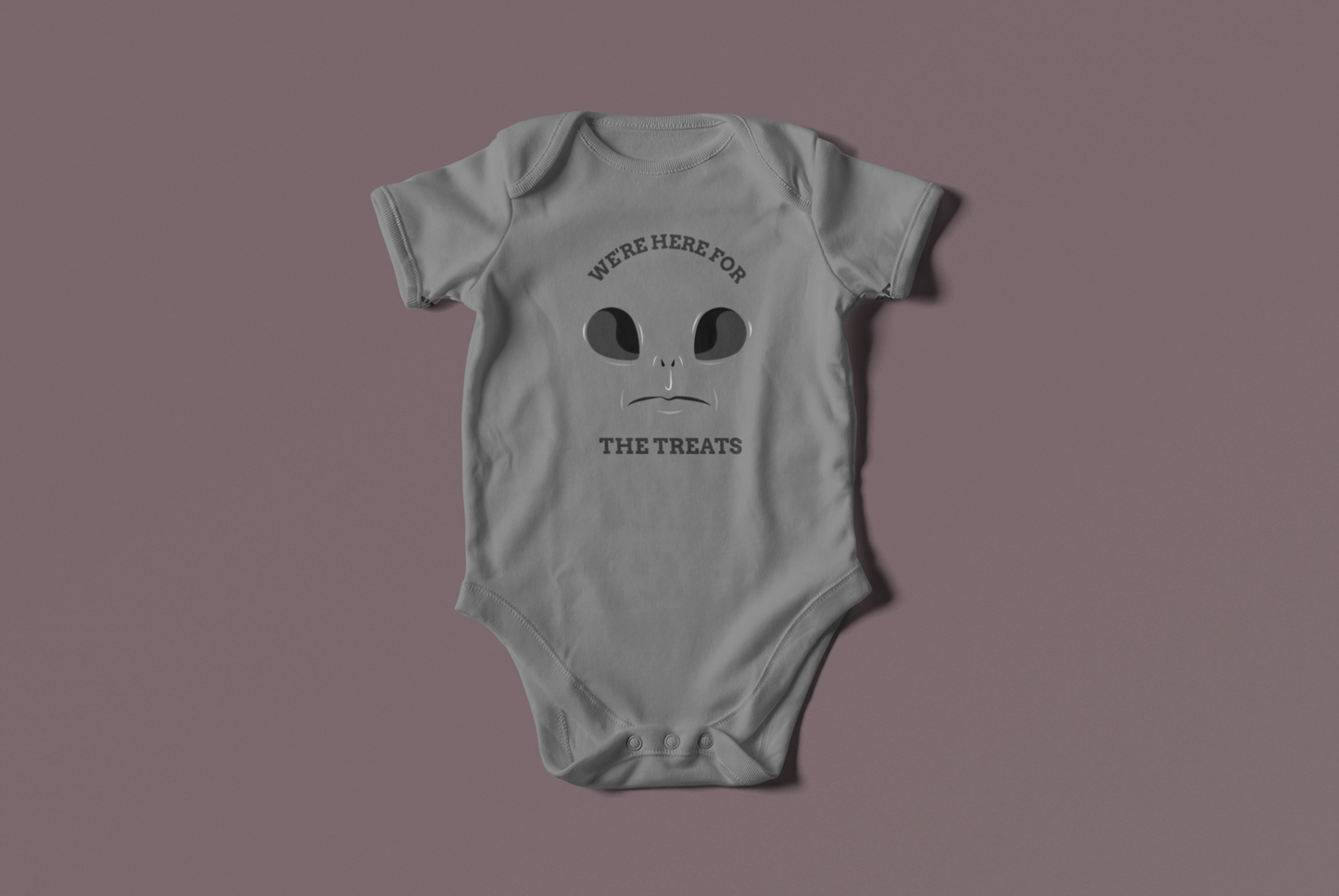 Alien Themed Baby Bodysuit