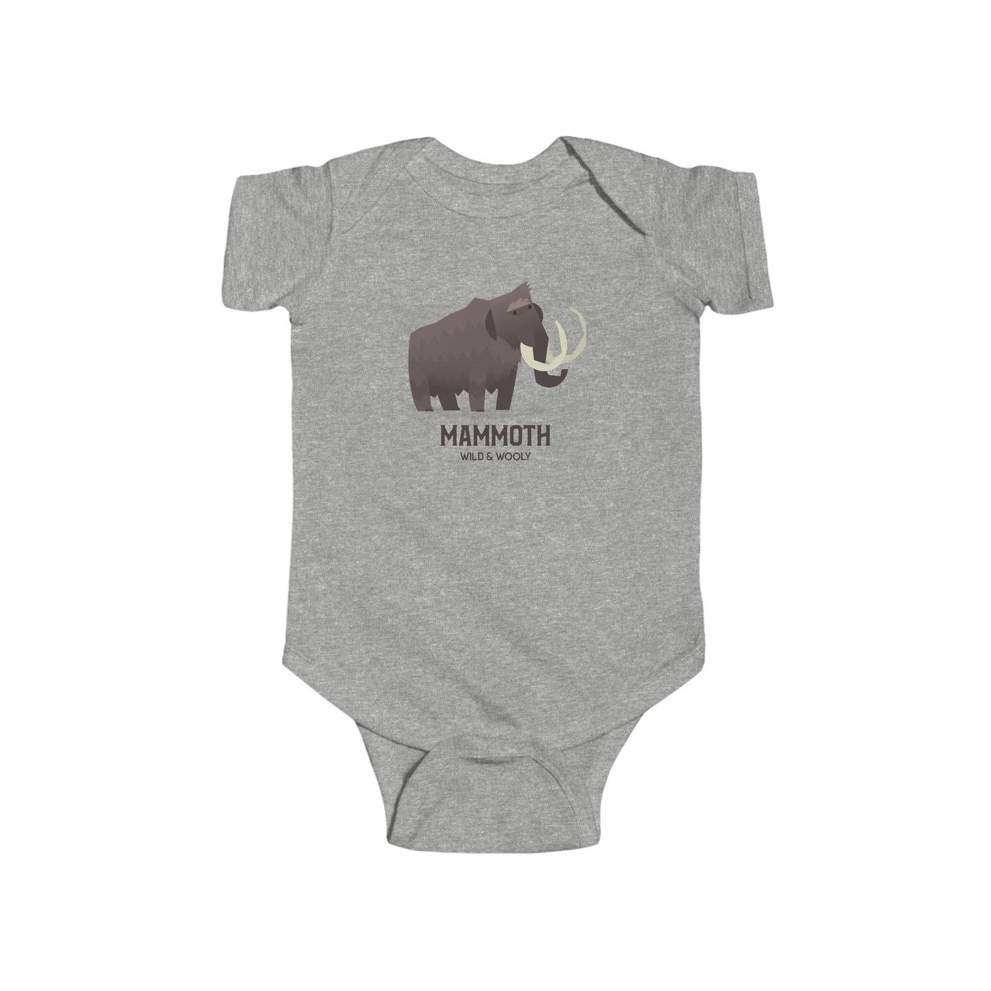 mammoth baby onsie