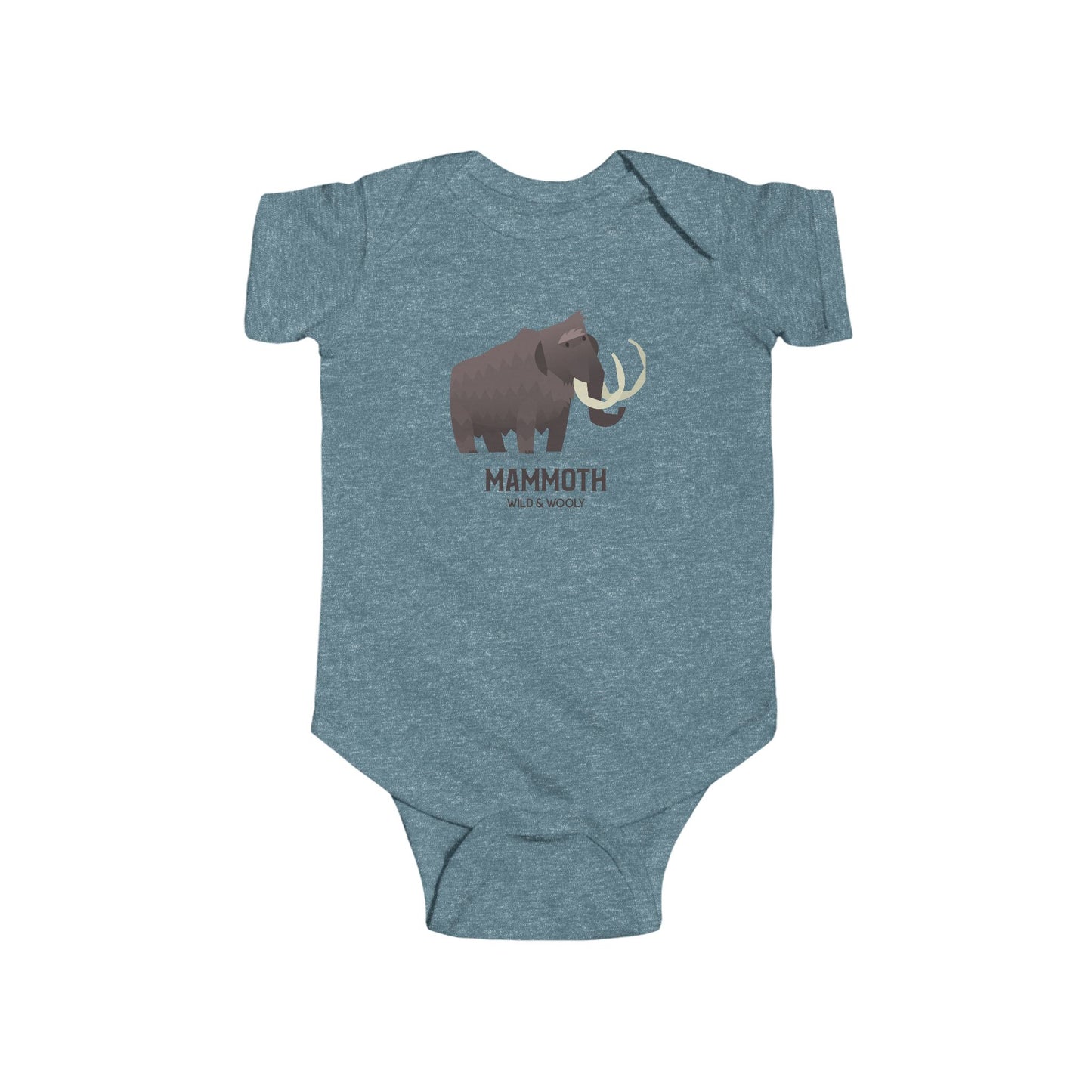 mammoth baby onsie