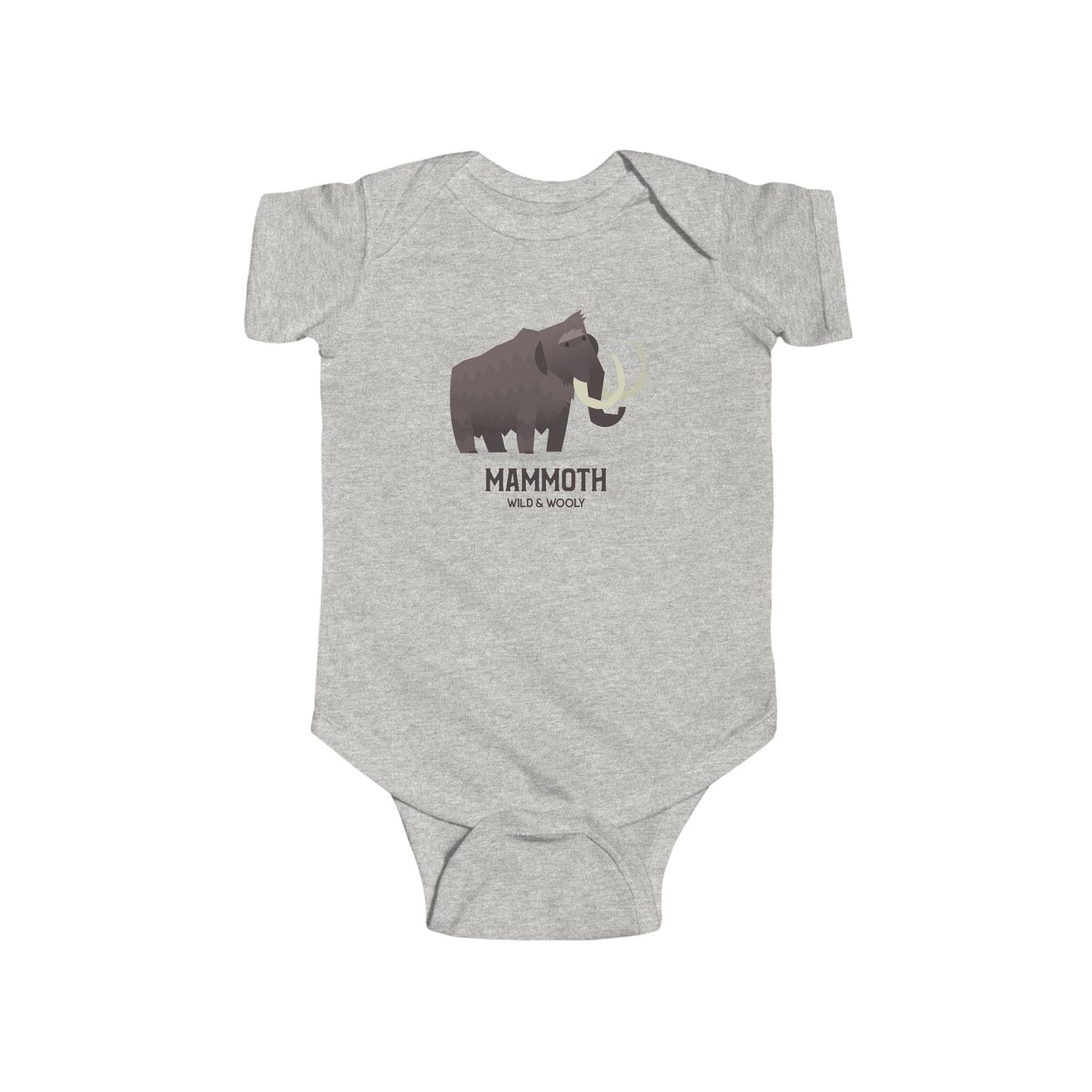 mammoth baby onsie