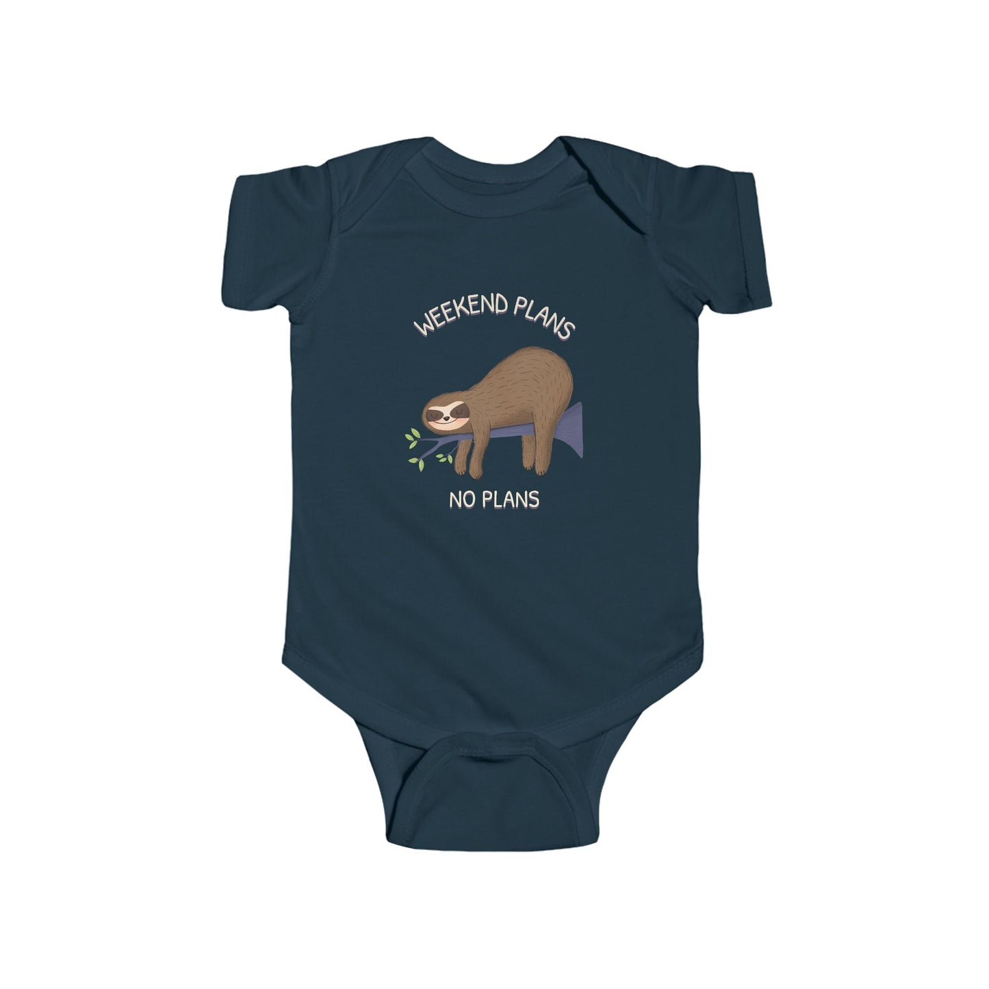 sloth infant onesie