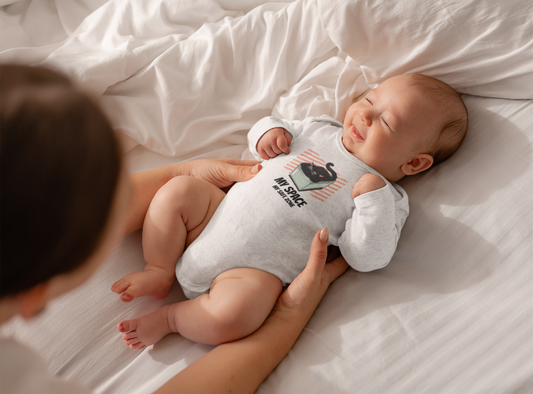 Cute Cat Themed Infant Bodysuit