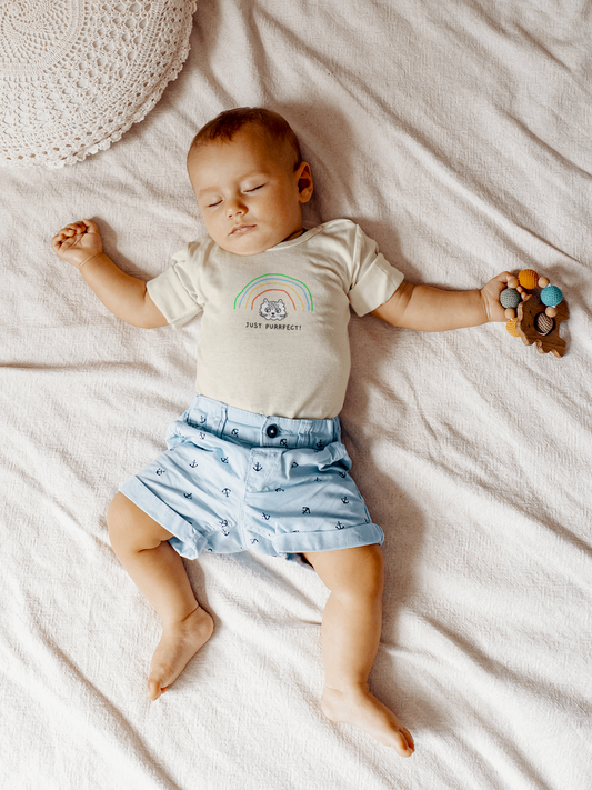 just purrfect infant-baby onesie